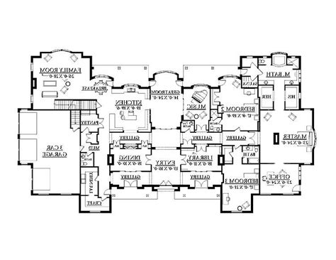 Castle Style Home Floor Plans - House Decor Concept Ideas