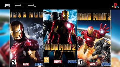 Iron Man Games for PSP - YouTube