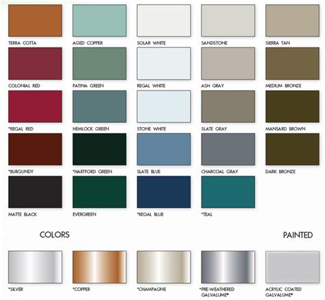 Metal Roof Colors – Armor Metal Roofing