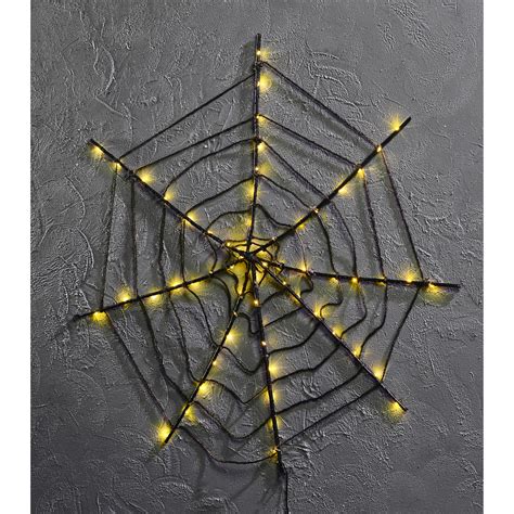 LED Spider Web Halloween Decoration