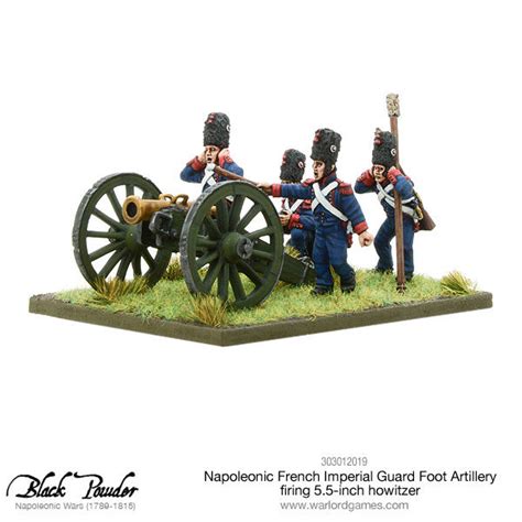 New: Napoleonic French Imperial Guard Foot Artillery Howitzer - Warlord ...