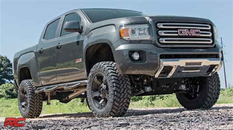 2015-2017 GMC Canyon 6-inch Suspension Lift Kit by Rough Country - YouTube