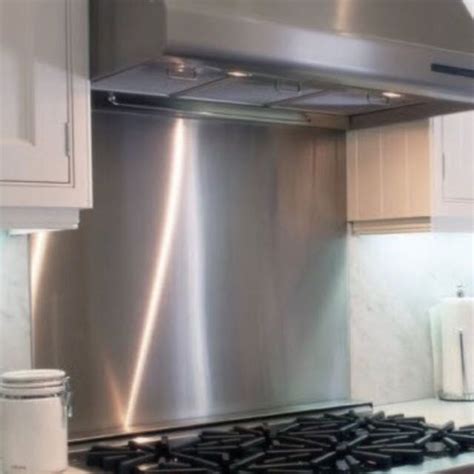 Stainless Steel Backsplash Sheet For Kitchen, Home Appliances on Carousell