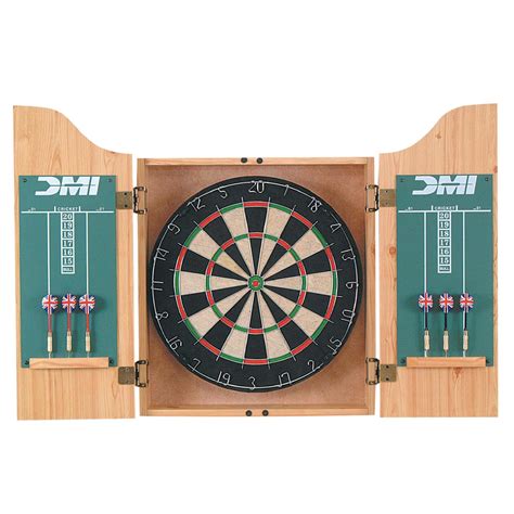 DMI Darts Oak Finish Dart Board Set | darts.com