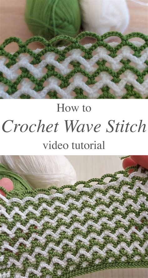 Crochet Wave Stitch You Could Easily Learn - CrochetBeja