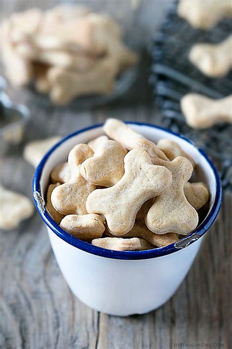 Quick and Easy Homemade Peanut Butter Dog Treats - Live Laugh Rowe