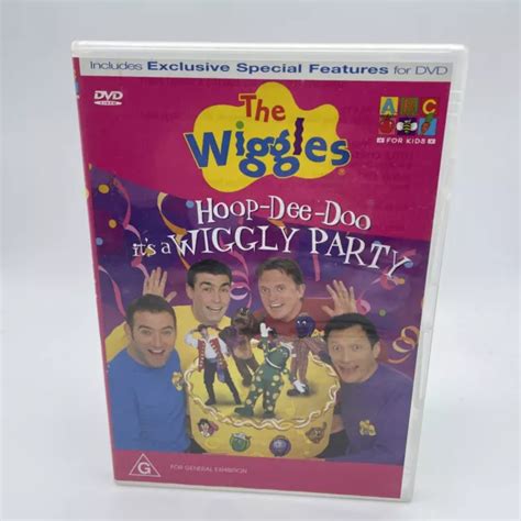 THE WIGGLES ORIGINAL Cast Hoop-Dee-Doo it’s a Wiggly Party 2005 DVD PAL ...