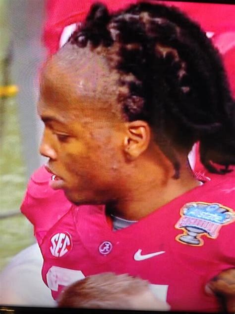 Alabama RB Derrick Henry Hairline (pics)