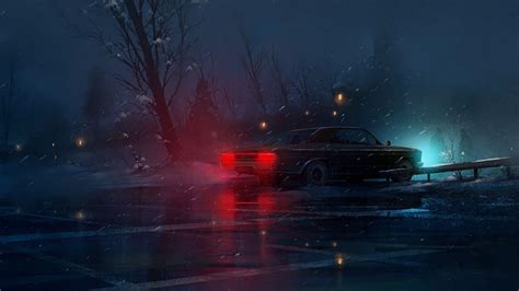 Car Night Rain Wallpapers - Top Free Car Night Rain Backgrounds ...