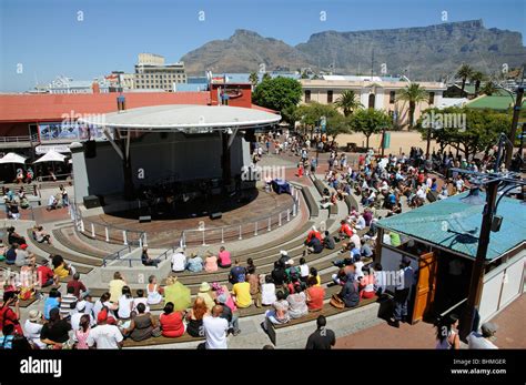 V&A Waterfront Cape Town South Africa the Amphitheatre live ...