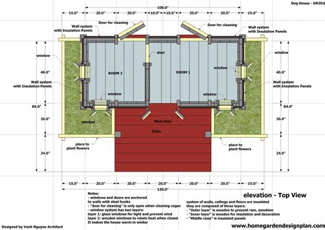 2 Dog House Plans Free PDF Woodworking