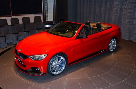 BMW 435i Convertible With Carbon Is Very Red - autoevolution