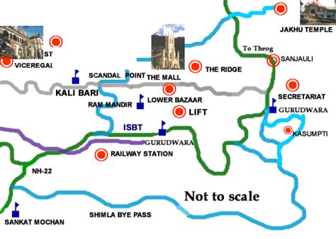 Maps of Shimla