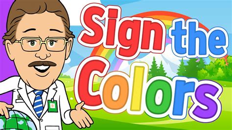 Sign the Colors | Jack Hartmann | ASL Colors - YouTube