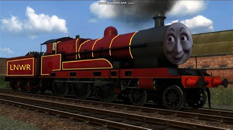 I made Afton The Red LNWR Claughton Engine - YouTube