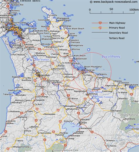 Where is Papamoa Beach? Map - New Zealand Maps