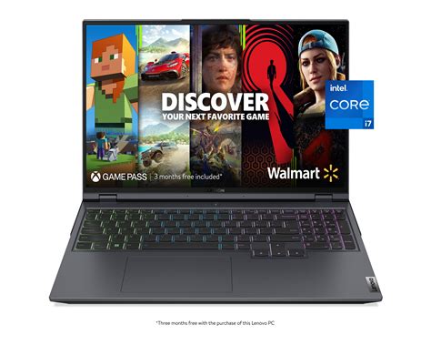 Lenovo Legion 5 Pro 16" Laptop, Intel Core i7-12700H, NVIDIA GeForce ...