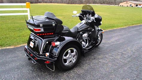 2008 Harley Davidson Ultra Lehman Trike Kit - YouTube