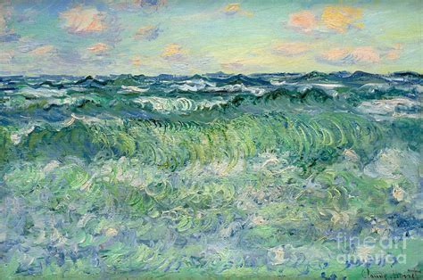 Seascape, Pourville, 1881 Painting by Claude Monet - Pixels