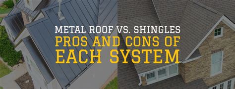 Metal Vs Shingle Roofing - Pros & Cons Of Each System