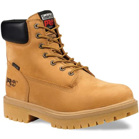 TIMBERLAND PRO Men's 6 inch Steel Toe Work Boots, Medium - Bob’s Stores