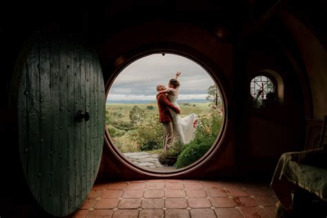 The Cutest, Coziest Wedding at Hobbiton — Dear White | Auckland Wedding ...