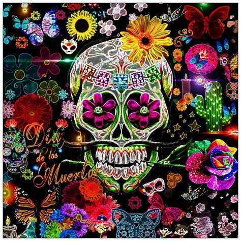 Dia De Los Muertos Digital Art by Paul Simpson - Fine Art America