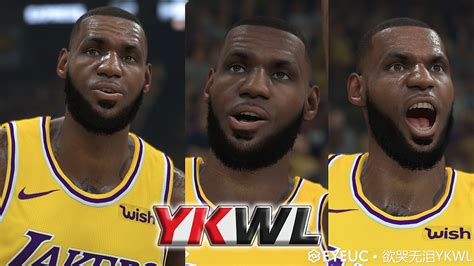 NBA 2K20 Lebron James Cyberface by YKWL