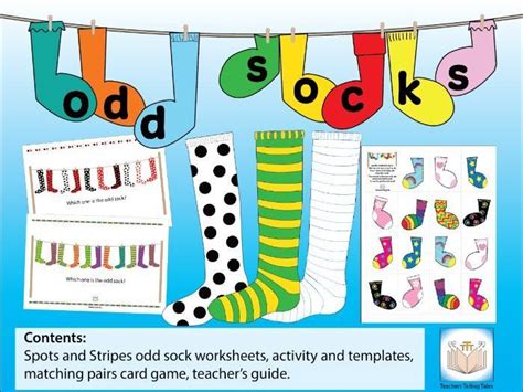 Odd Socks Activity Pack | Teaching Resources | Activity pack, Crazy ...