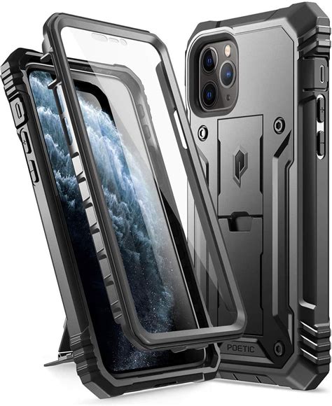 iPhone 11 Pro Case, Poetic Full-Body Dual-Layer Shockproof Rugged ...