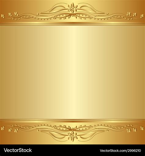 Golden background Royalty Free Vector Image - VectorStock