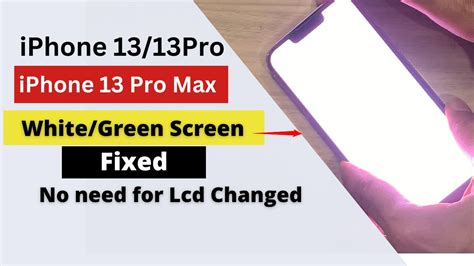 iPhone 13 Pro/13 Pro max White Screen Fixed 2023 | No need to change ...