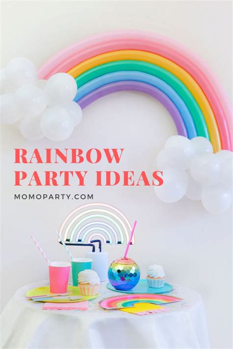 Colorful Rainbow Party Inspiration