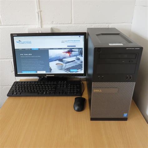 Refurbished Dell Core i5 PC Complete Windows 10 Computer Warranty ...