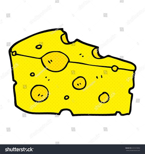 Freehand Drawn Cartoon Cheese Stock Vector (Royalty Free) 431615092 ...