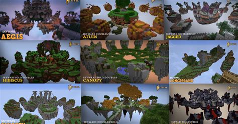 Minecraft hypixel skywars map aerial - opecresort