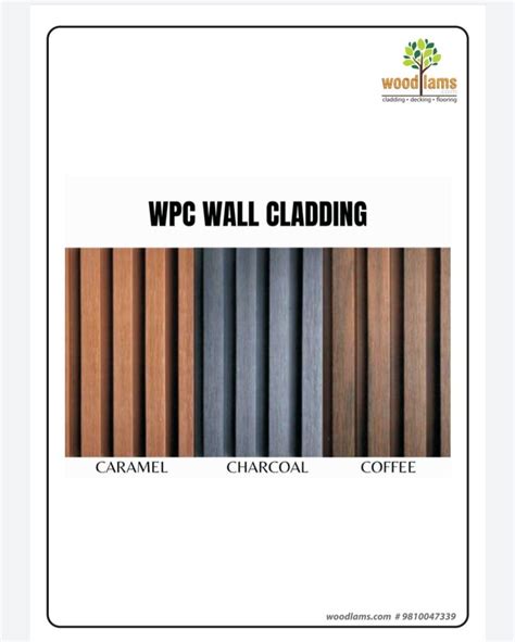 Wpc Wall Cladding, For Interior & Exterior Purposes at Rs 295/sq ft in ...