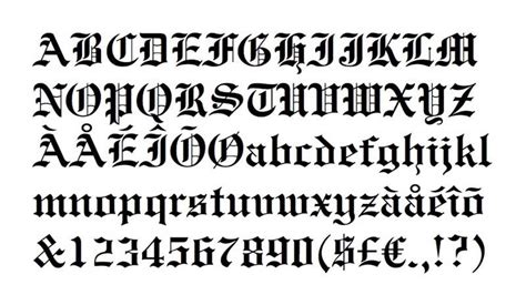 Engravers Old English Font Download - All Your Fonts | Old english font ...