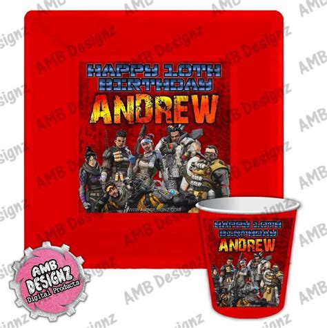 Apex Legends Birthday Party Ideas | Photo 1 of 15 | Personalized party ...