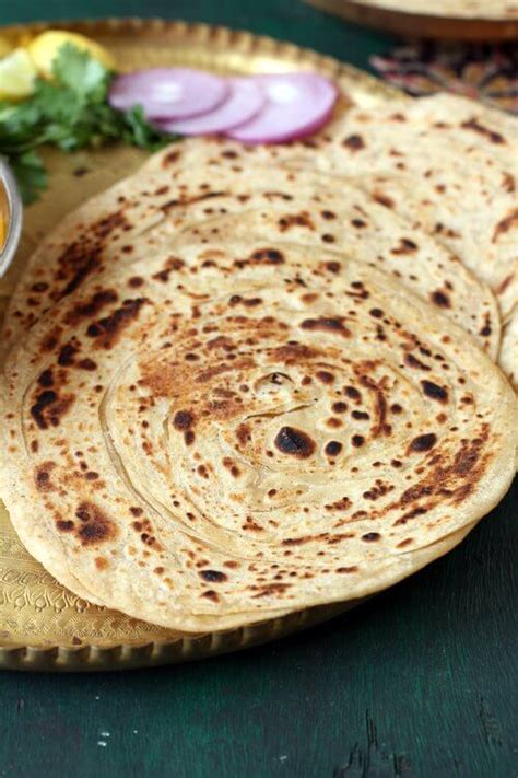 lachha paratha recipe, how to make lachha paratha