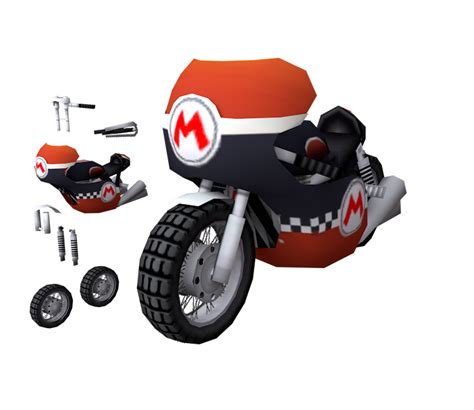 Mach Bike - Mario Kart Wii 3d Model by Itolobosb on DeviantArt