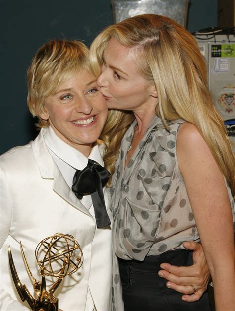 Ellen DeGeneres and Portia de Rossi PDA Pictures | POPSUGAR Celebrity