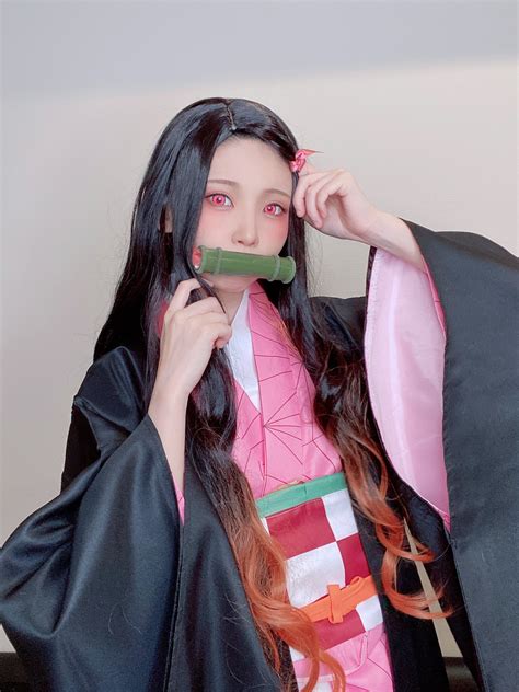 Japan's Top Cosplayer Pulls Off Perfect Nezuko with Items from Home