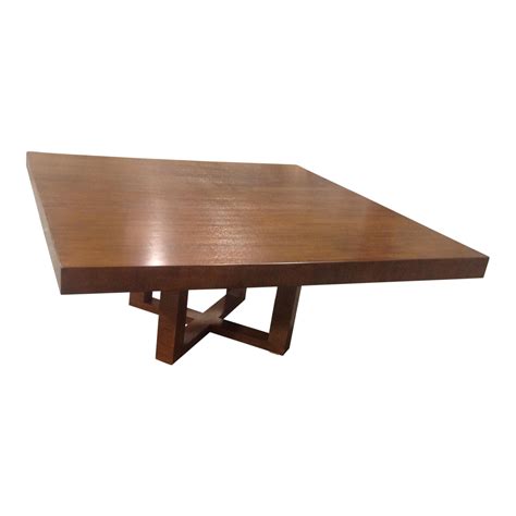 Modern Square Dining Table | Chairish