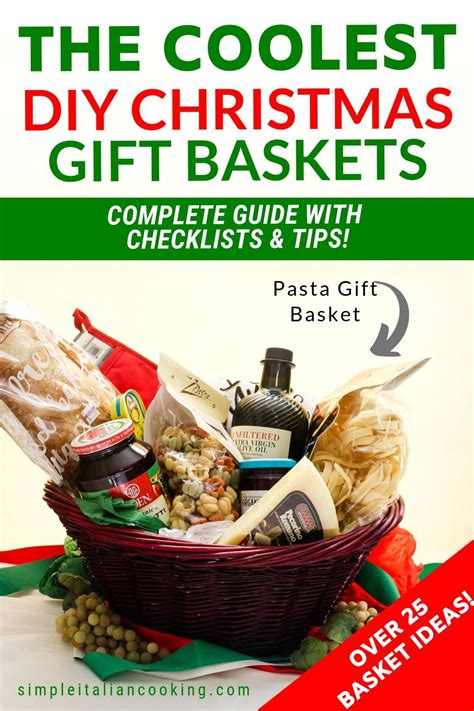 Italian Food Gift Basket Ideas for Christmas & more | Italian food ...