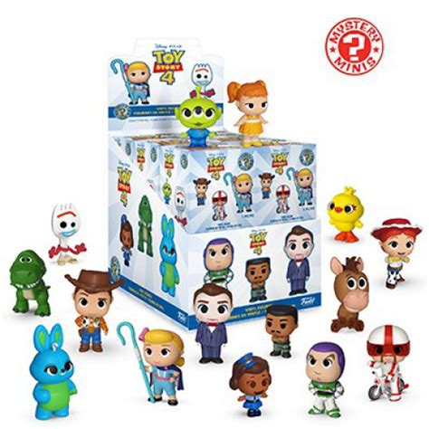 Funko Disney Pixar Mystery Minis Toy Story 4 Mystery Box 12 Packs - ToyWiz