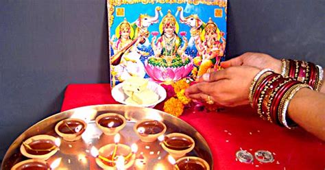 Diwali Puja Vidhi - Narak Chaturdashi Diya Puja, Ganesh Lakshmi Puja Vidhi