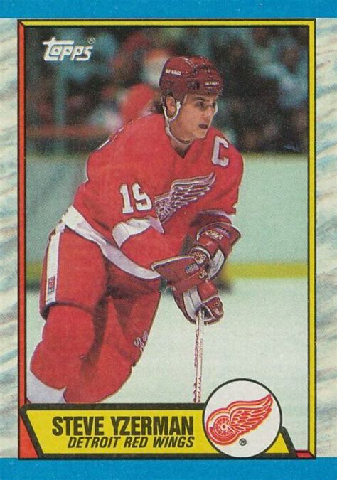 1989 Topps Steve Yzerman #83 Hockey - VCP Price Guide