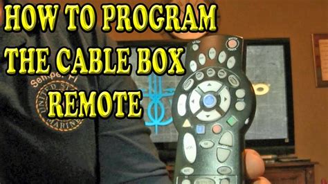 Program Optimun Cable Box Remote