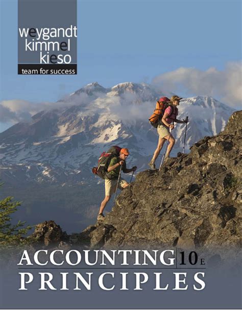 Free E-Books: Accounting Principles (10th BRV Edition) Weygandt Kimmel ...